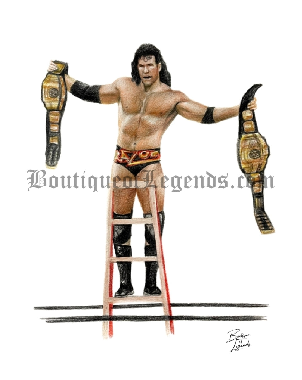 Razor Ramon Pencil Crayon/Pastel Art