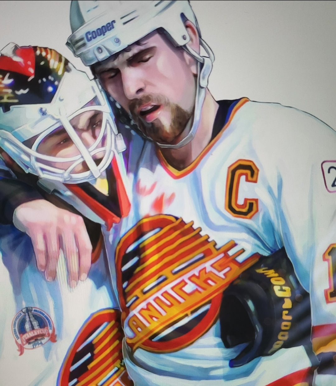 Mclean Linden Vancouver Canucks Digital Art