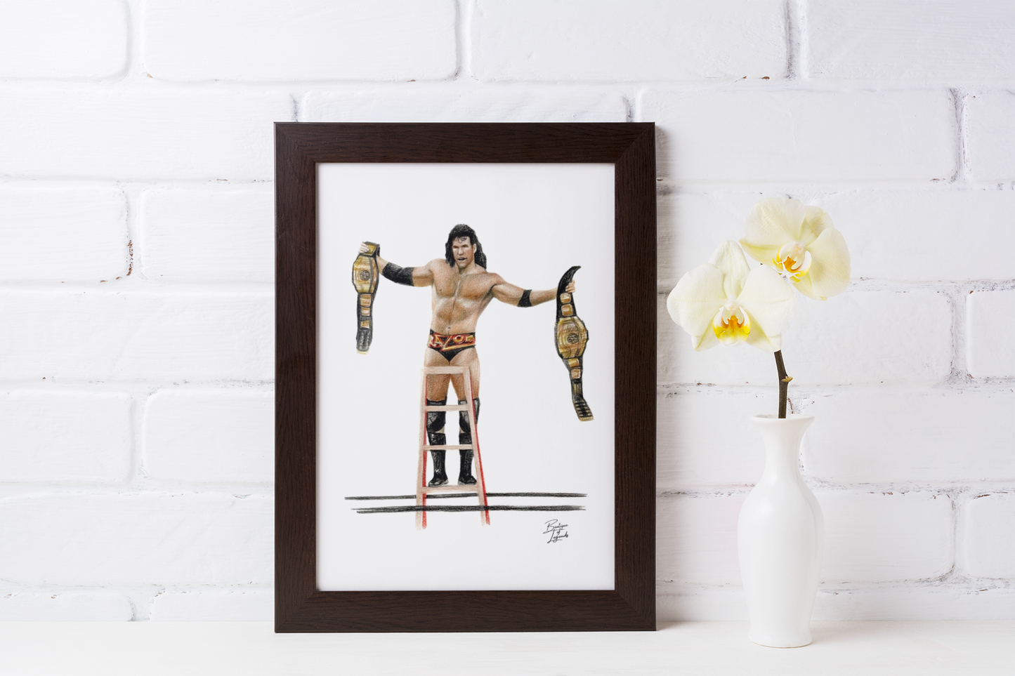 Razor Ramon Pencil Crayon/Pastel Art