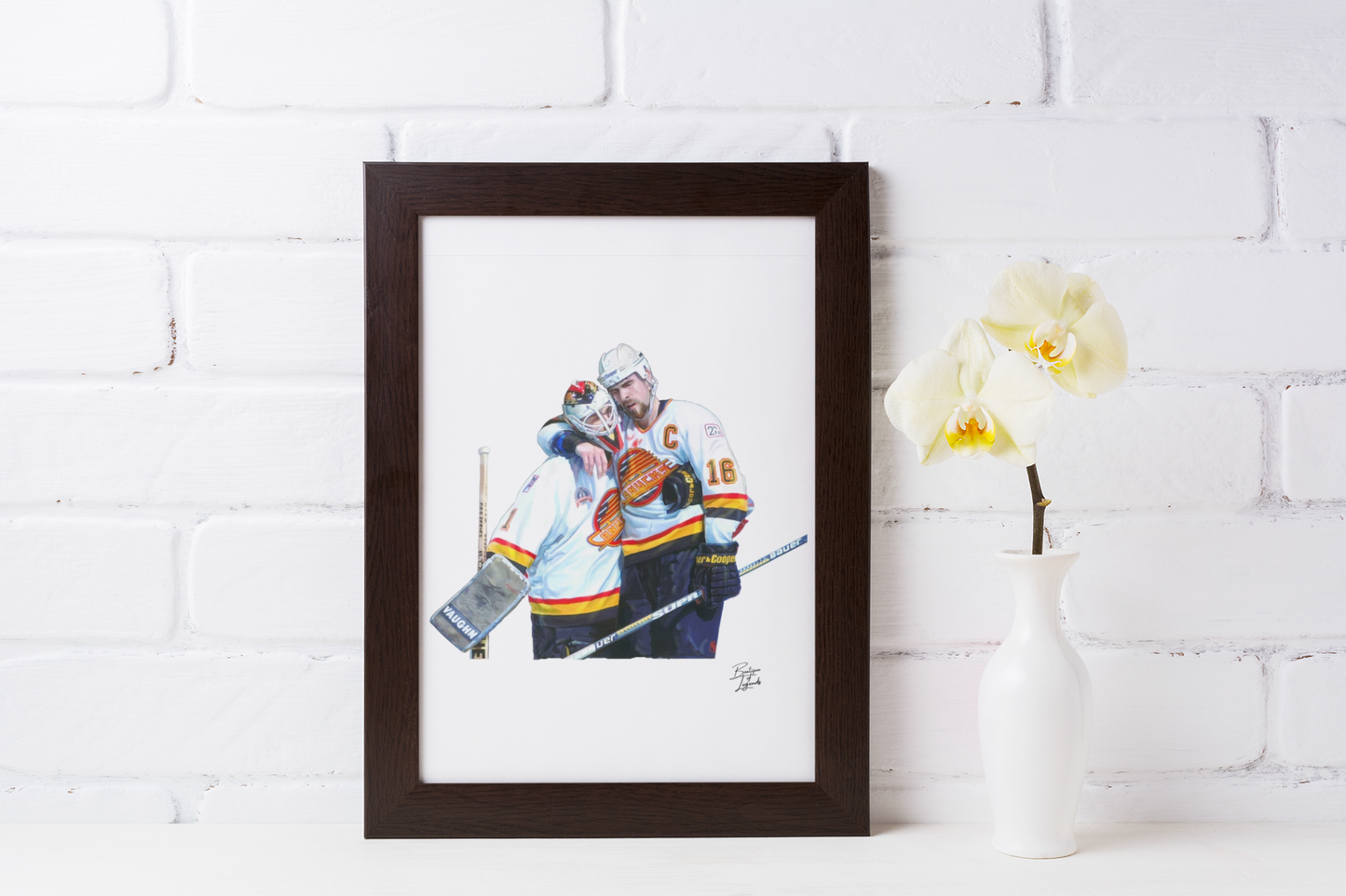 Mclean Linden Vancouver Canucks Digital Art