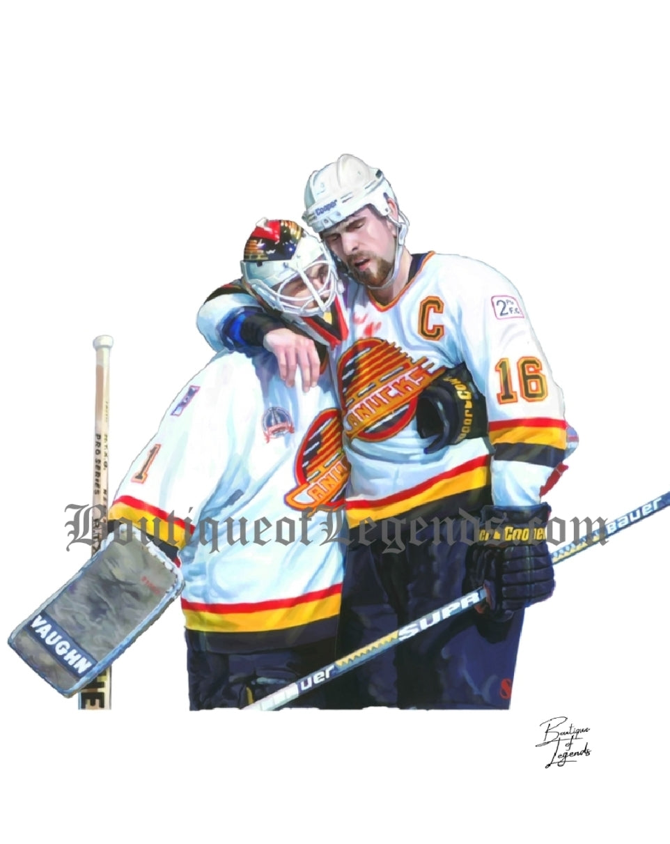 Mclean Linden Vancouver Canucks Digital Art